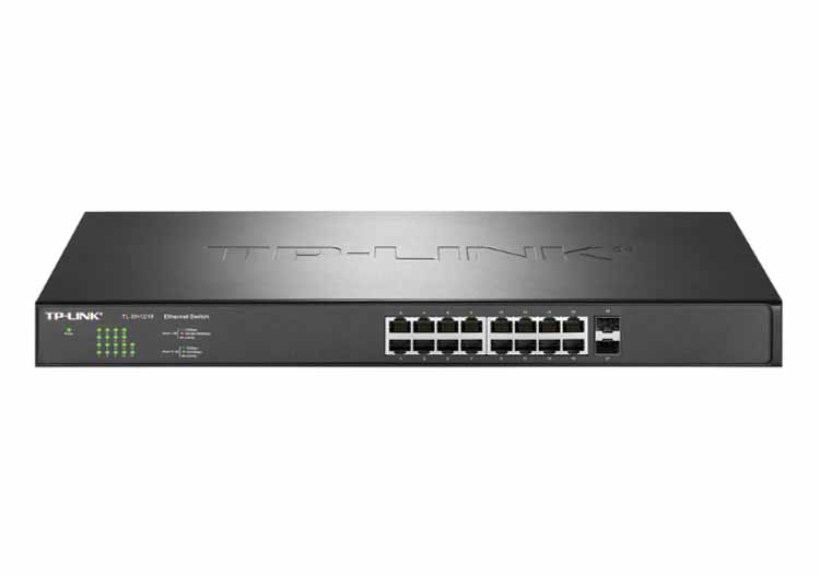 TP-LINK TL-SH1218萬兆上聯(lián)以太網交換機 16個網口 2個萬兆光口